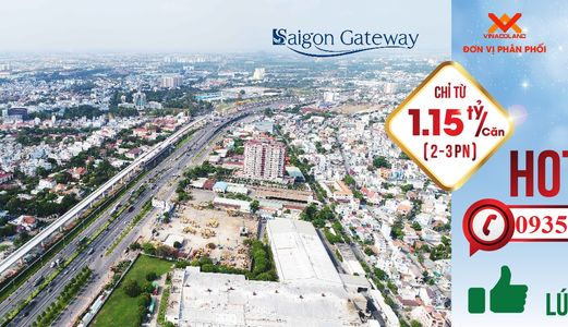 Bán Căn Hộ Dự Án Saigon Gateway Quận 9. Hơn 600 Căn Đã Được Bán Ra