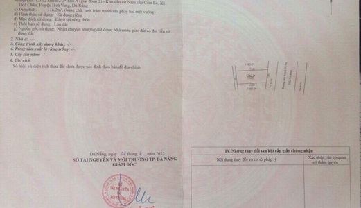 Bán Đất Khu Dân Cư Cẩm Lệ Và Đô Thị Hoà Xuân