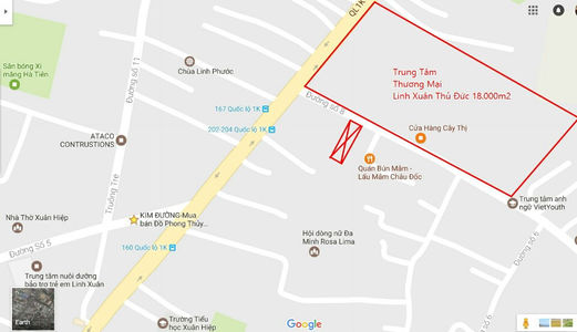 Bán Lô Đất Thổ Cư ( 144,6m2 ) MT Đường Số 8, Phường Linh Xuân, Thủ Đức. Giá: 4,5 Tỷ.