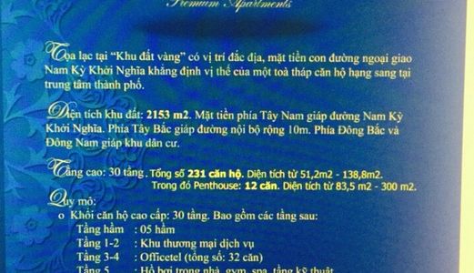 Căn Hộ Grand Central Cao Cấp Q3 Sắp Ra Mắt. Gọi Ngay: 0909003043 Để Biết Thêm Thông Tin Và Đặt Chỗ