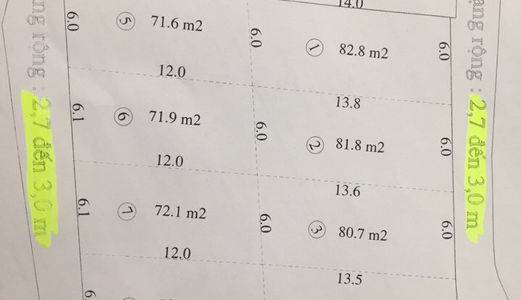 Bán Các Lô Đất Vĩnh Thái- Nha Trang Giá Rẻ Chỉ 504 Tr/ Lô Thổ Cư 100%