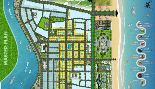 Đất Nền Dự Án Ven Biển Viêm Đông, Gần Cocobay Và Sân Golf Montgomerie Links