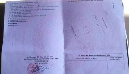 Bán Lô Đất Nguyễn Công Triều - Khu Đô Thị Yên Thế Bắc Sơn, Cẩm Lệ, Đà Nẵng.