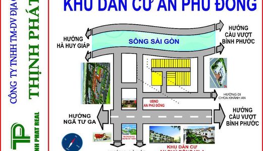 Bán Đất Khu Dân Cư An Phú Đông , Q.12, Ngay Đại Học Nguyễn Tất Thành.4x14…4x22...966tr/ Nền.