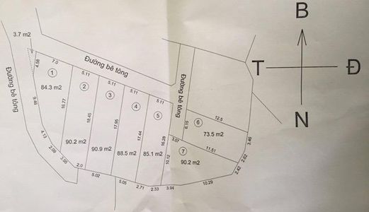 Cần Bán Đất Phân Lô Xã Vĩnh Thạnh Cách Chợ Ga 100m