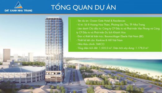 Bán Căn Hộ Cao Cấp OCEAN GATE Nha Trang