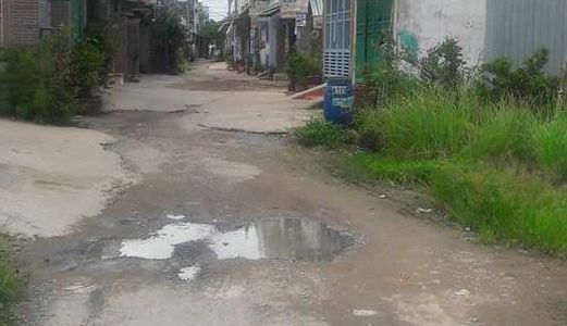 Đất Thổ Cư Sổ Hồng Riêng 6X45=275M2 Đã Hoàn Thành Thuế Ấp 1 Đường Liên Ấp 1-2-3 Vĩnh Lộc A