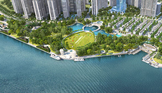 4-Bedroom, Empty Apartment For Rent In Vinhomes Central Park, Binh Thanh, Ho Chi Minh