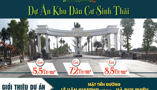 Lucky Garden Bình Mỹ Ngay Cầu Rạch Tra, Giá Chỉ 5tr5/M2 Shr+Gpxd.