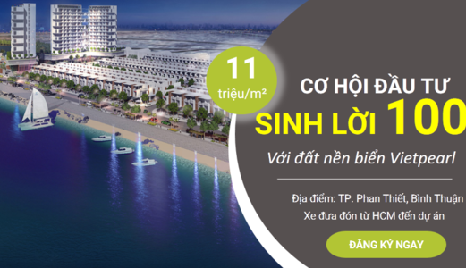Cơ Hội Đầu Tư Đất Biển Phan Thiết VIETPEARL