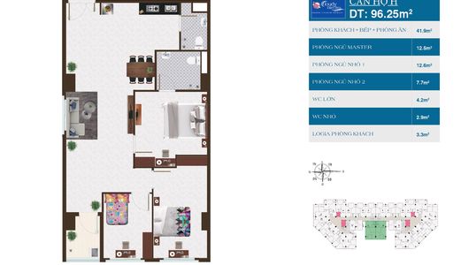 [Hot] Cháy Hàng Căn Hộ Cloudy Đầm Sen Mặt Tiền Trịnh Đình Trọng Chỉ 1t2 68m2(2pn,2wc) Lh 0909505084