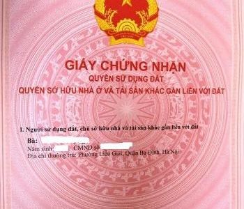 Bán Đất Vị Trí Đẹp , Khu Tái Định Cư Xi Măng, Quận Hồng Bàng Đã Có Bìa Đỏ