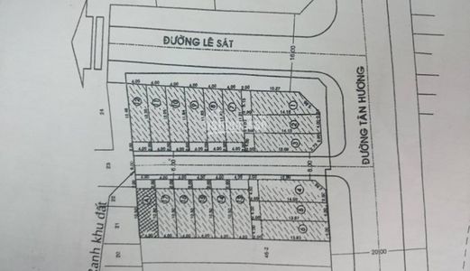 Mở Bán Đất Nền Tân Hương, Q. Tân Phú. Giá 4.2 Tỷ