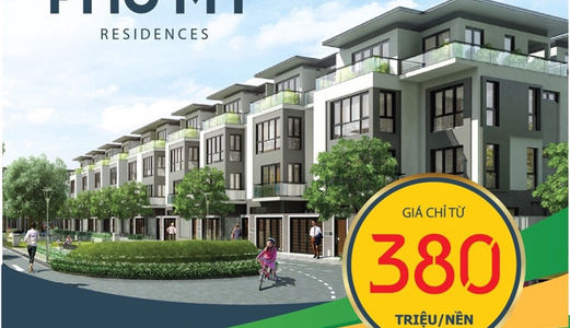 Mở Bán Khu Đô Thị Phú Mỹ Residence Tại Thị Xã Phú Mỹ, Giá 360Tr/lô .lh: 0978.839.632