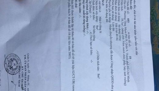 Lô Đất 100m2 Đường 7.Linh Trung Thủ Đức