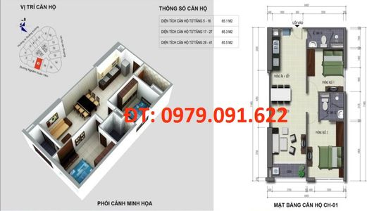 VC2 Golden Heart - Tòa B Kim Văn Kim Lũ Có Nên Mua Không?