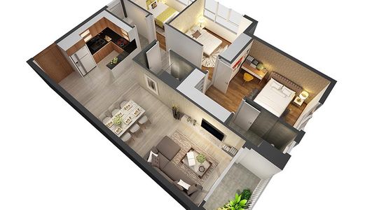 Căn Hộ Quận 7, Giá Tốt Nhất Khu Vực, Chủ Đầu Tư Đất Xanh, View Đẹp, Vị Trí Trung Tâm