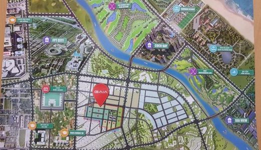 Đất Nền Ven Sông Phía Sau Cocobay, Dự Án Gaia City, Tuyến Đường Thương Mại 34m, Chỉ 350tr.