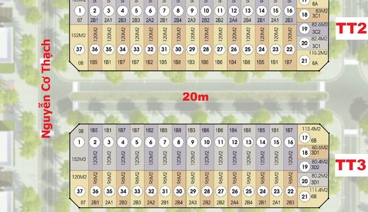 Bán LK Mon City: Dẫy TT2, Diện Tích 96m2, Đường 13.5m, Hướng Đông Bắc Giá 13 Tỷ