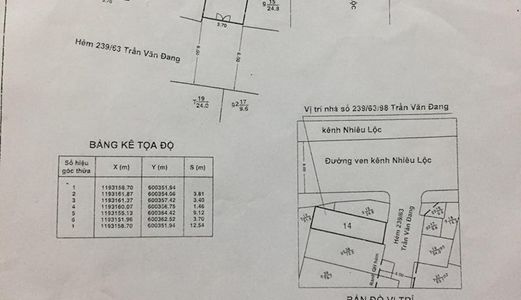 Nhà 2 Mặt Tiền Hoàng Sa ,Quận 3 Giá >> 4tỷ9