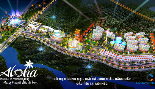 Aloha Beach Village, Full Nội Thất 4 Sao, Giá 950tr, Sổ Hồng Sở Hữu Vĩnh Viễn, CK 17% LH 0969066563