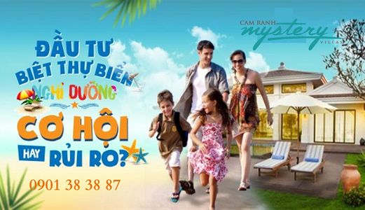 Biệt Thự Ngay Biển Bãi Dài Camranh Mystery Villas,Giá 7.5 Tỷ/Căn (300m2),Ck 19%,Cam Kết Lãi 8%/Năm