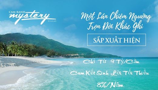 Biệt Thự Ngay Biển Bãi Dài Camranh Mystery Villas,Giá 7.5 Tỷ/Căn (300m2),Ck 19%,Cam Kết Lãi 8%/Năm