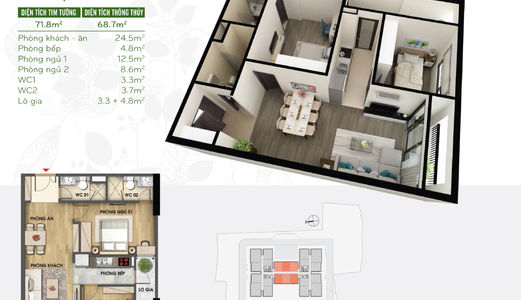 Sở Hữu Căn Hộ Riverside Garden Ck 8%, Hoặc Tặng Gói Nội Thất 300tr, Hỗ Trợ Lãi Suất 0%. Chi Tiết Lh