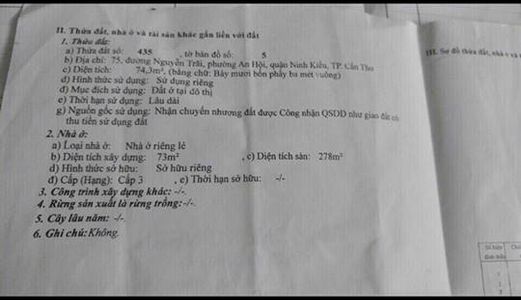 Bán Nhà Mặt Tiền Đường Nguyễn Trãi , Trệt , 3 Lầu , Vị Trí Đẹp , Dt: 4,5x18 , Giá 12,5 Tỷ