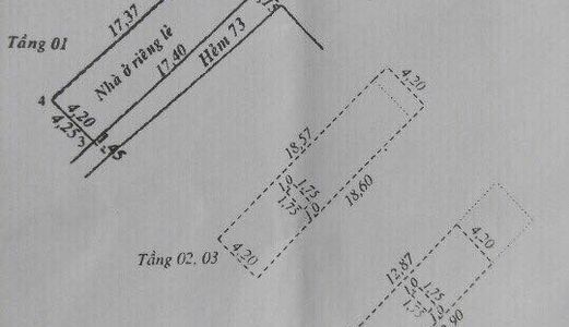 Cần Bán Gấp Nhà 2 Lầu, Đường Nguyễn Trãi