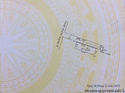 Bán Nhà Góc Hẻm Và Mặt Tiền Đường Trần Hưng Đạo , Dt : 5.25m X 22m , Thổ Cư Hoàn Công