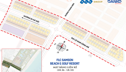 Ra Mắt 99 Lô Liền Kề Đẹp Nhất FLC Sầm Sơn - Thanh Hóa