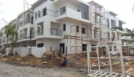 Nhà MT Hóc Môn, 1 Trêt 2 Lầu, Có Sổ, Hổ Trợ Vay Vốn, Dt 75m2.LH 0902625989.