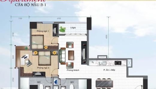 Bán Căn Hộ 2PN-Saigonres Tower Trung Tâm TP. Vũng Tàu