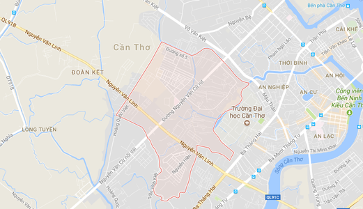 Bán Nền Khu Dân Cư Đhyd Cần Thơ