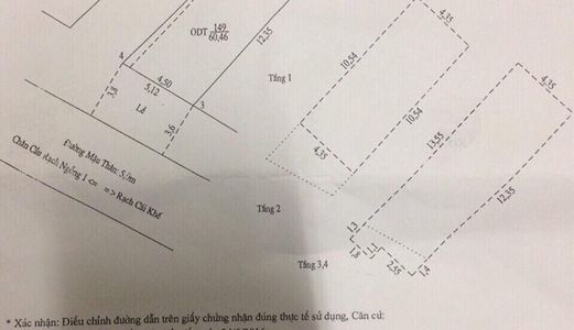 Bán Nhà 3 Mặt Tiền Mậu Thân 3.8 Tỷ 0947381999 Phi