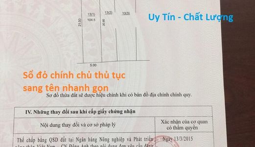 104,5m2 Đất Đẹp Tại Cổ Dương - Tiên Dương - Đông Anh - Hà Nội