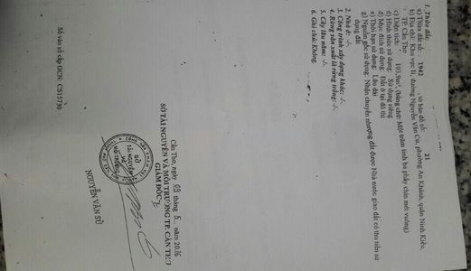 Bán Nền Thổ Cư Măt Tiền Đường Lộ Ngân Hàng , Ngang 6m ,  Đường Nguyễn Văn Cừ Nối Dài