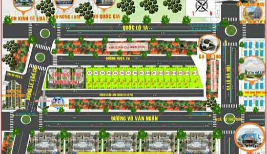 Chỉ Với 570tr/Nền,Sở Hữu Đất Nền Ngay Tt Quận Thủ Đức