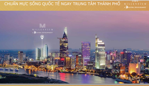 Offcietel Millennium Sở Hữu Vĩnh Viễn, Cam Kết Cho Thuê Lợi Nhuận Cao, Ngay Bến Vân Đồn Sát Q1