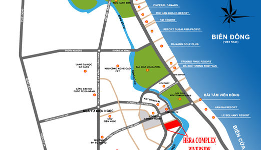 Hera Complex Riverside, Một Dự Án Mới Năng Động Ven Sông Kề Biển Của Đà Nẵng