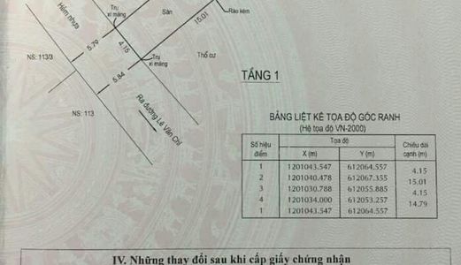 Đất Mt Hẻm Lê Văn Chí.Lt.Thủ Đức 4x15.Shr