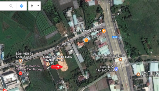 Bán Đất Nền Thủ Dầu Một, Gần Trạm Thu Phí Suối Giữa Chỉ 440tr/Nền