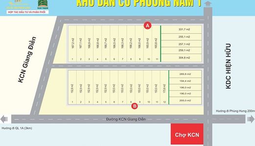 Bán Đất Thổ Cư Ngay Kcn&Kdl Giang Điền, Sổ Hồng Riêng Từng Nền