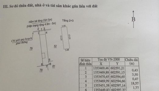 Bán Nhả Hẻm 5m Hùng Vương, Thành Phố Nha Trang