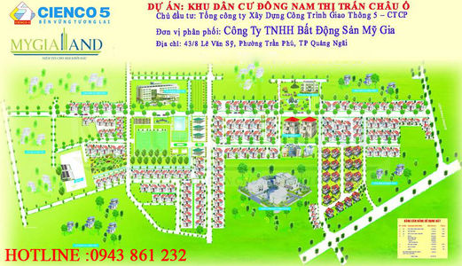 Mở Bán Giai Đoạn 3 Kdc Đông Nam Thị Trấn Châu Ổ – Bình Sơn, Giá Từ 4,2Tr/M2