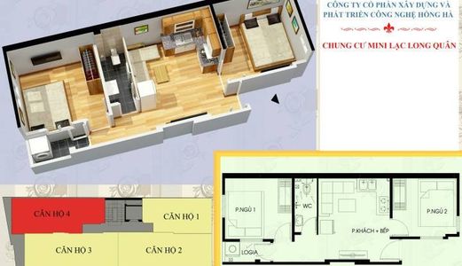 Chung Cư Mini Nghĩa Đô - Cầu Giấy Giá Chỉ Từ 740 Triệu/Căn