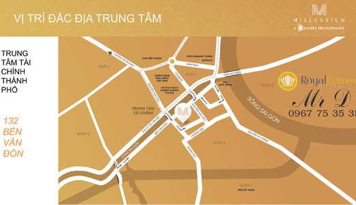 Bán Căn Hộ Văn Phòng 30m2 Tại Cao Ốc Millennium Cách Quận 1 Chỉ 100m