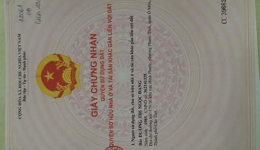 Cần Bán Đất Nền 124m2 Sổ Đỏ Riêng, Xây Dựng Tự Do, Mặt Tiền Đường 12m P7.Q8