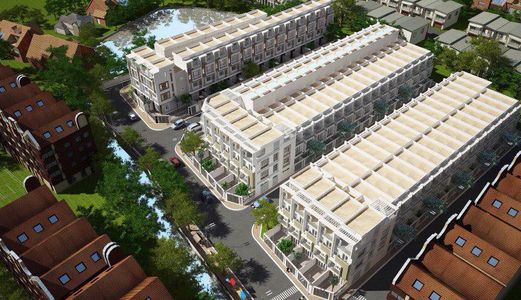 Nhà Phố Cao Cấp 1 Trệt 2 Lầu 3pn, 4wc 180m2 Quận Thủ Đức.